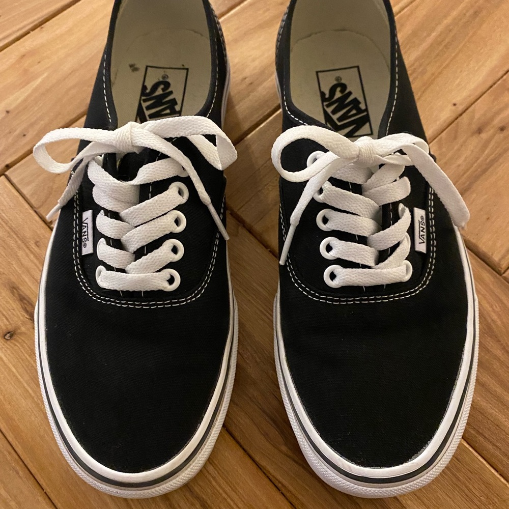 Vans Black Canvas